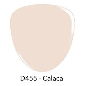 Revel Nail Dip Powder in color "Calaca" pale beige cream